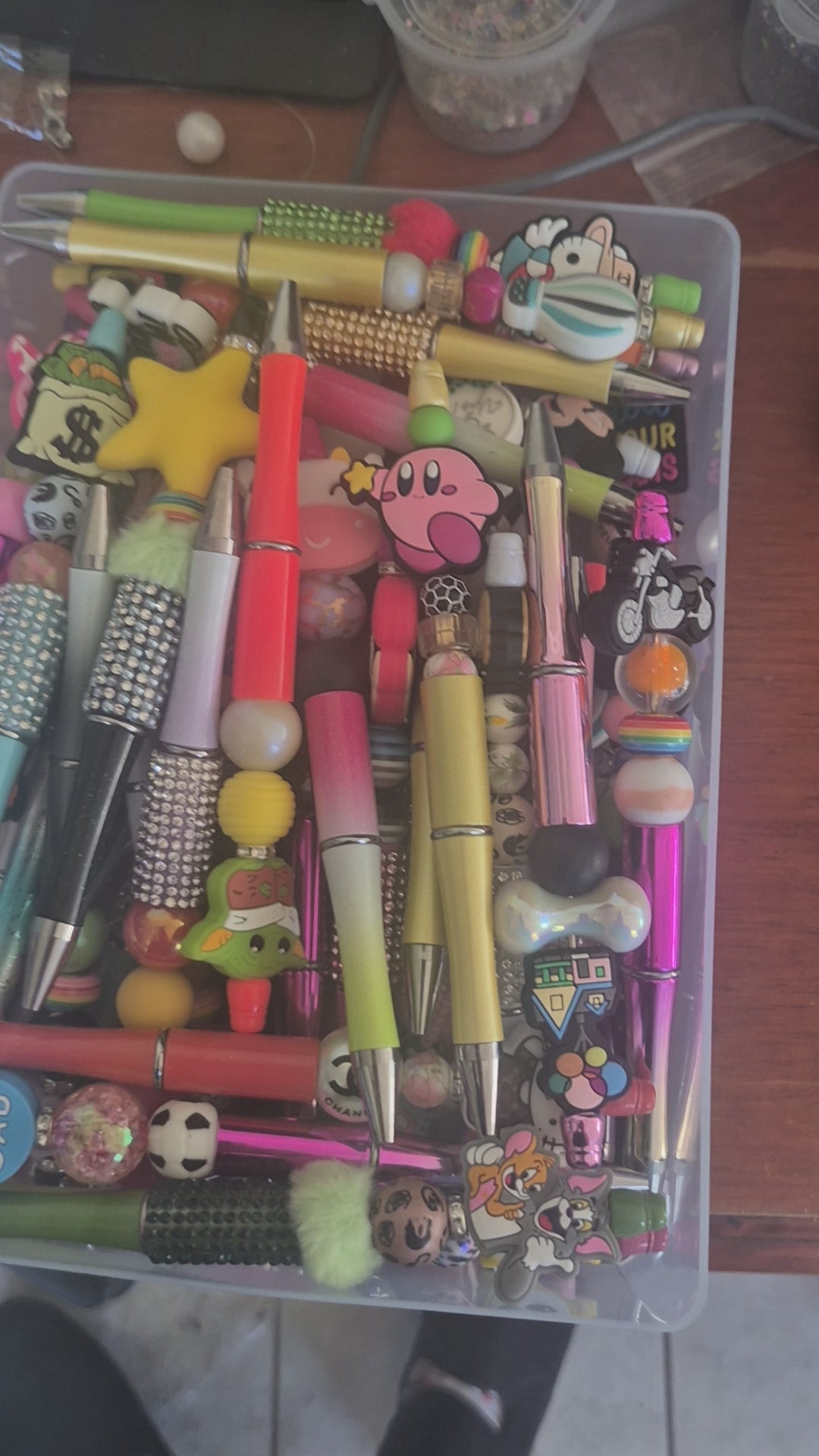 Beadable pens