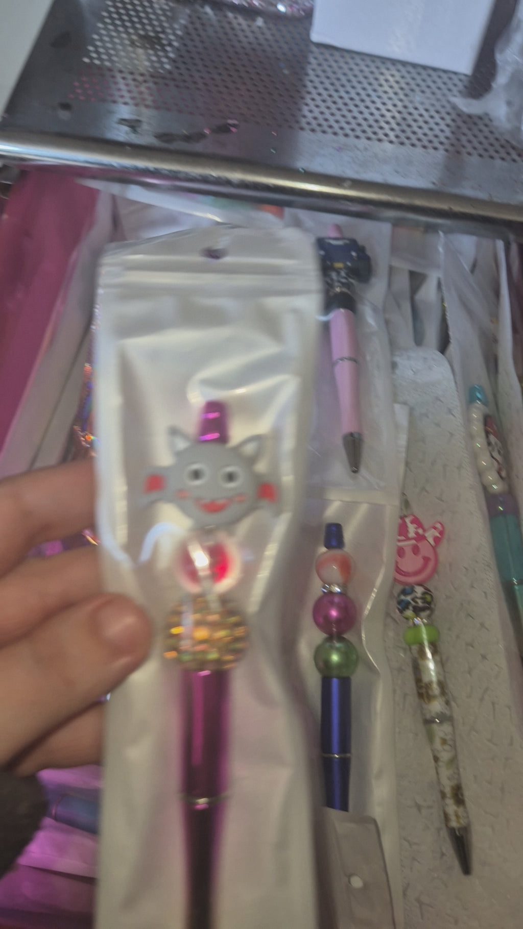 Beadable pens
