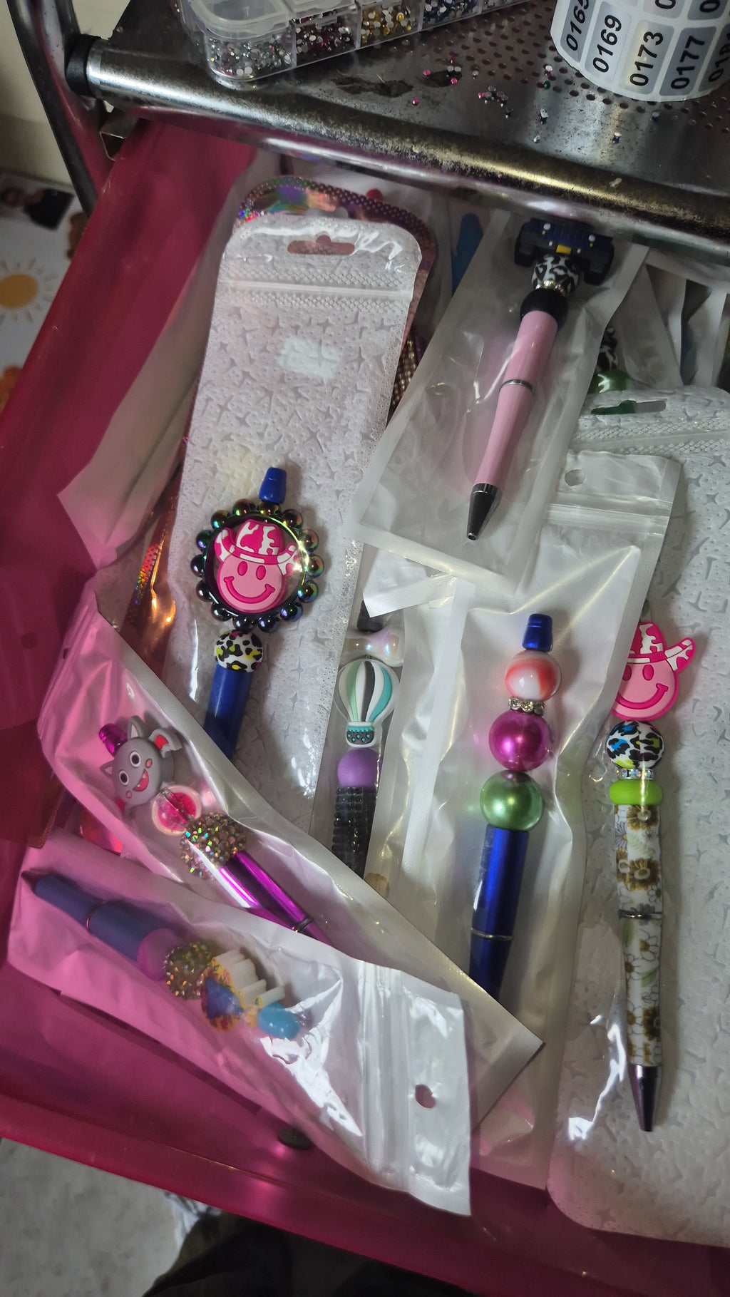 Beadable pens